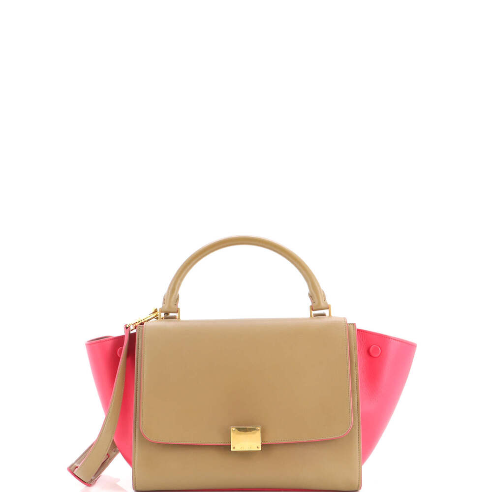 Celine Small Trapeze Bag Leather